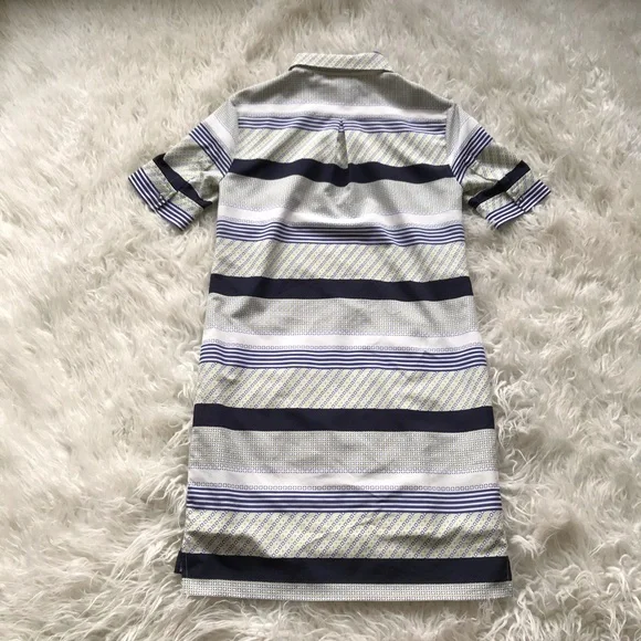 Banana Republic Mixed Pattern‎ Shirt Shift Dress - Picture 7 of 9